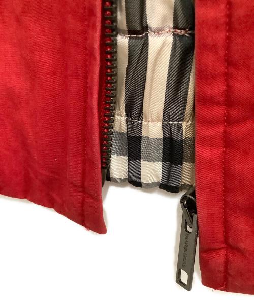 BURBERRY LONDON（バーバリーロンドン）BURBERRY LONDON (バーバリーロンドン) スイングトップ レッド サイズ:Mの古着・服飾アイテム