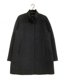 Leilian（レリアン）の古着「カシミヤコート」｜ブラック