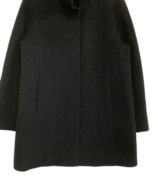 Leilian（レリアン）LEILIAN (レリアン) カシミヤコート ブラック サイズ:11の古着・服飾アイテム