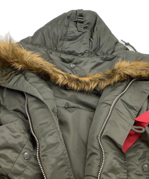ALPHA INDUSTRIES（アルファインダストリーズ）ALPHA INDUSTRIES (アルファインダストリーズ) フライトジャケット カーキ サイズ:Mの古着・服飾アイテム