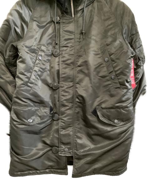 ALPHA INDUSTRIES（アルファインダストリーズ）ALPHA INDUSTRIES (アルファインダストリーズ) フライトジャケット カーキ サイズ:Mの古着・服飾アイテム