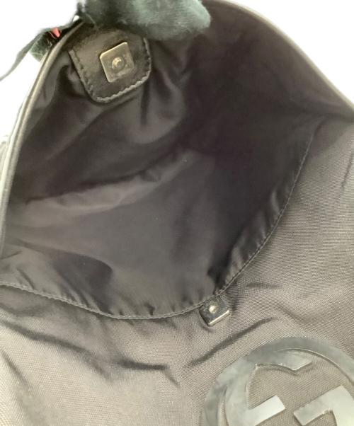 GUCCI（グッチ）GUCCI (グッチ) ショルダーバッグ シェリーライン ブラックの古着・服飾アイテム