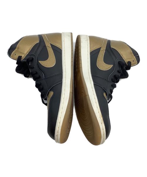 NIKE（ナイキ）NIKE (ナイキ) ハイカットスニーカー Air Jordan 1 Retro High OG ブラック×ゴールド サイズ:28の古着・服飾アイテム