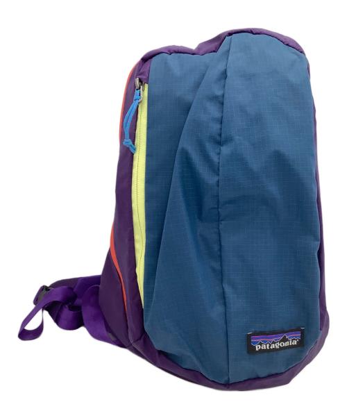Patagonia（パタゴニア）Patagonia (パタゴニア) ショルダーバッグ パープル×ブルーの古着・服飾アイテム