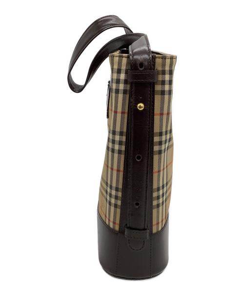 BURBERRY（バーバリー）BURBERRY (バーバリー) ワンショルダーバッグ　ホース ブラウンの古着・服飾アイテム