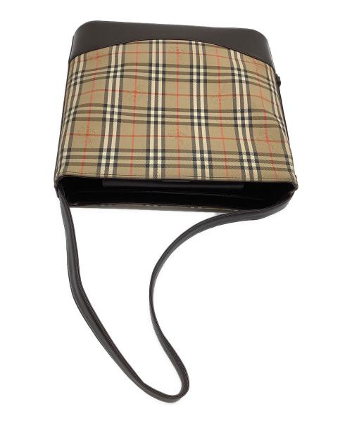 BURBERRY（バーバリー）BURBERRY (バーバリー) ワンショルダーバッグ　ホース ブラウンの古着・服飾アイテム