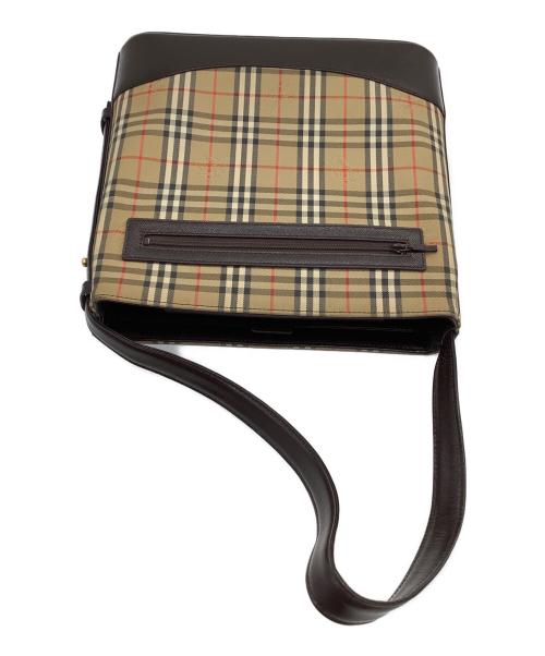 BURBERRY（バーバリー）BURBERRY (バーバリー) ワンショルダーバッグ　ホース ブラウンの古着・服飾アイテム