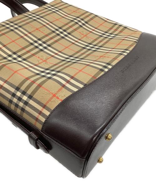 BURBERRY（バーバリー）BURBERRY (バーバリー) ワンショルダーバッグ　ホース ブラウンの古着・服飾アイテム