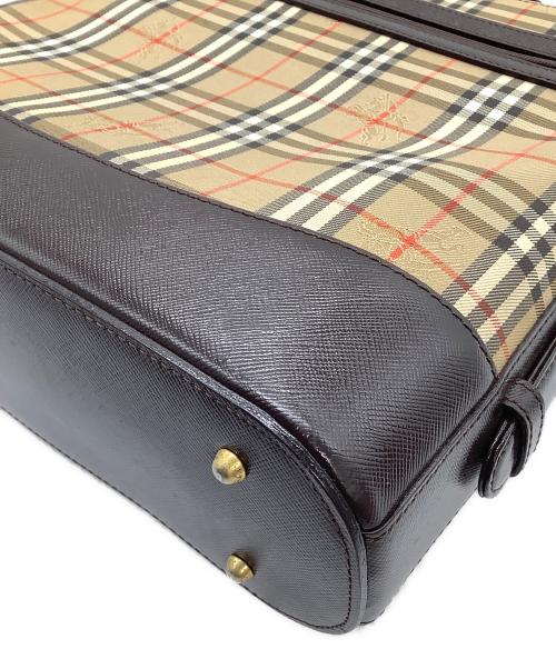 BURBERRY（バーバリー）BURBERRY (バーバリー) ワンショルダーバッグ　ホース ブラウンの古着・服飾アイテム