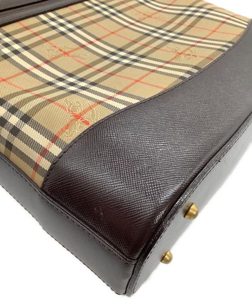 BURBERRY（バーバリー）BURBERRY (バーバリー) ワンショルダーバッグ　ホース ブラウンの古着・服飾アイテム