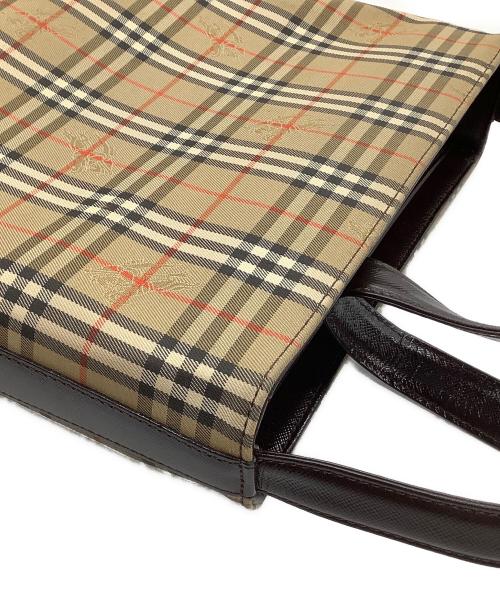 BURBERRY（バーバリー）BURBERRY (バーバリー) ワンショルダーバッグ　ホース ブラウンの古着・服飾アイテム