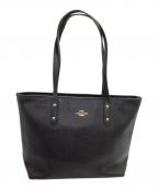 COACHコーチ）の古着「トートバッグ」｜ブラック