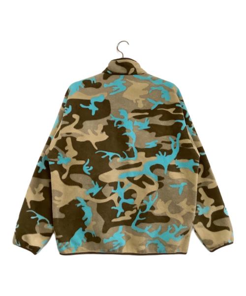 Patagonia（パタゴニア）Patagonia (パタゴニア) シンチラフリーススナップT　迷彩柄　2016年製 カーキ×ブルー サイズ:Lの古着・服飾アイテム