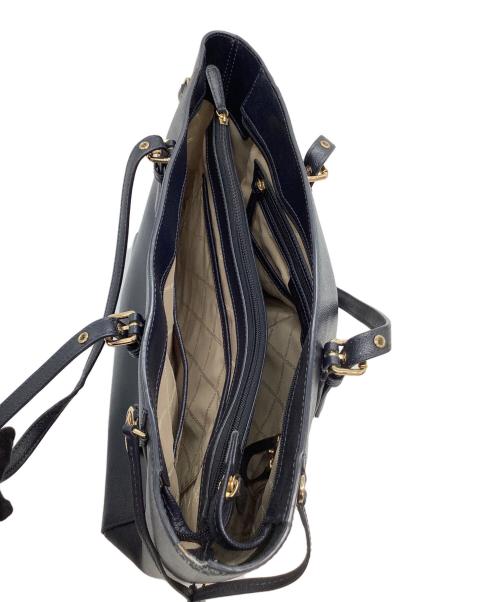 MICHAEL KORS（マイケルコース）MICHAEL KORS (マイケルコース) トートバッグ 	VOYAGER ネイビーの古着・服飾アイテム