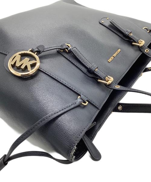 MICHAEL KORS（マイケルコース）MICHAEL KORS (マイケルコース) トートバッグ 	VOYAGER ネイビーの古着・服飾アイテム