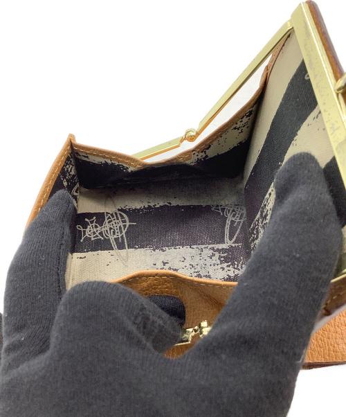Vivienne Westwood（ヴィヴィアンウエストウッド）Vivienne Westwood (ヴィヴィアンウエストウッド) がま口財布 ブラウンの古着・服飾アイテム