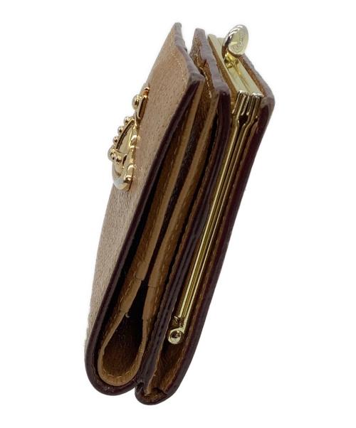 Vivienne Westwood（ヴィヴィアンウエストウッド）Vivienne Westwood (ヴィヴィアンウエストウッド) がま口財布 ブラウンの古着・服飾アイテム