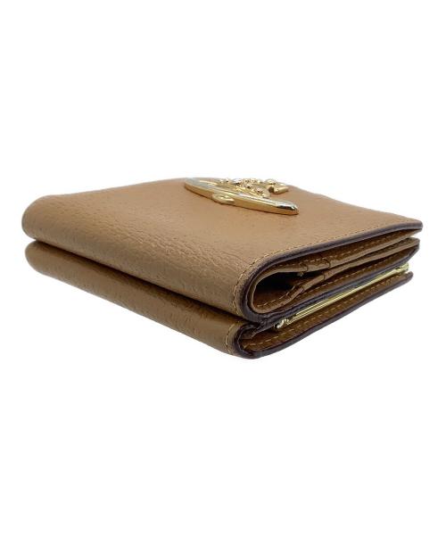 Vivienne Westwood（ヴィヴィアンウエストウッド）Vivienne Westwood (ヴィヴィアンウエストウッド) がま口財布 ブラウンの古着・服飾アイテム