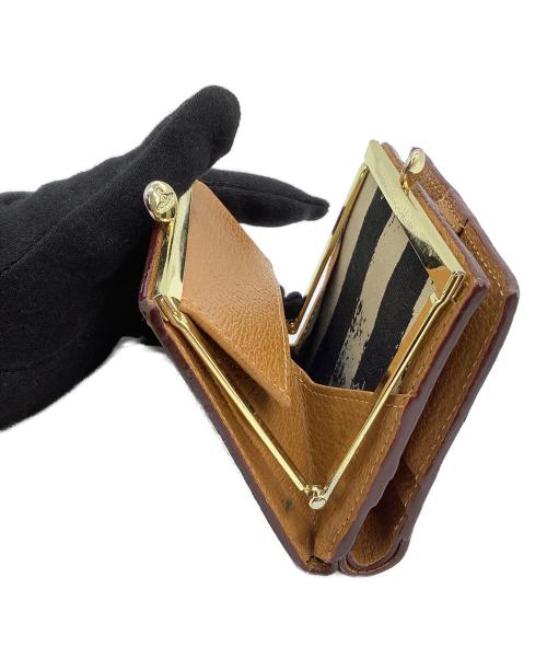 Vivienne Westwood（ヴィヴィアンウエストウッド）Vivienne Westwood (ヴィヴィアンウエストウッド) がま口財布 ブラウンの古着・服飾アイテム