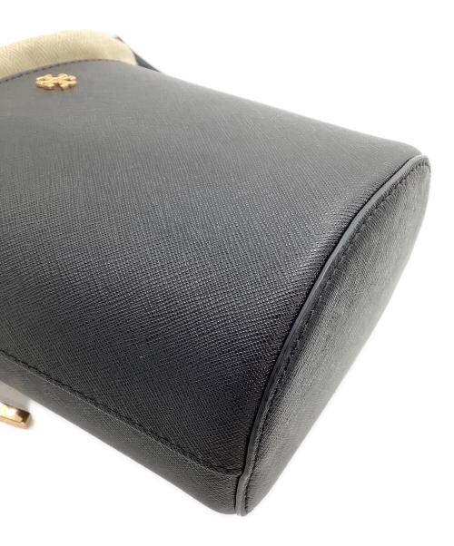 TORY BURCH（トリーバーチ）TORY BURCH (トリーバーチ) ショルダーバッグ　ロビンソン ミニバケット ブラックの古着・服飾アイテム