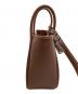 中古・古着 CHARLES & KEITH (チャールズアンドキース) ハンドバッグ ライラ チューブラスラウチートートバッグ チョコレート：12000円