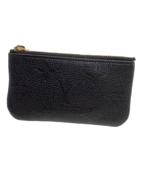 LOUIS VUITTON（ルイ ヴィトン）LOUIS VUITTON (ルイ ヴィトン) コインケース ポシェット・クレ コインケース アンプラント ブラックの古着・服飾アイテム