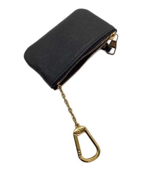 LOUIS VUITTON（ルイ ヴィトン）LOUIS VUITTON (ルイ ヴィトン) コインケース ポシェット・クレ コインケース アンプラント ブラックの古着・服飾アイテム
