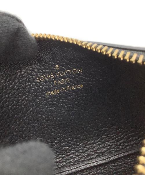 LOUIS VUITTON（ルイ ヴィトン）LOUIS VUITTON (ルイ ヴィトン) コインケース ポシェット・クレ コインケース アンプラント ブラックの古着・服飾アイテム