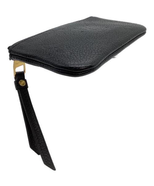 LOUIS VUITTON（ルイ ヴィトン）LOUIS VUITTON (ルイ ヴィトン) コインケース ポシェット・クレ コインケース アンプラント ブラックの古着・服飾アイテム