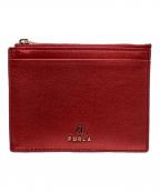 FURLAフルラ）の古着「カードケース CAMELIA」｜レッド