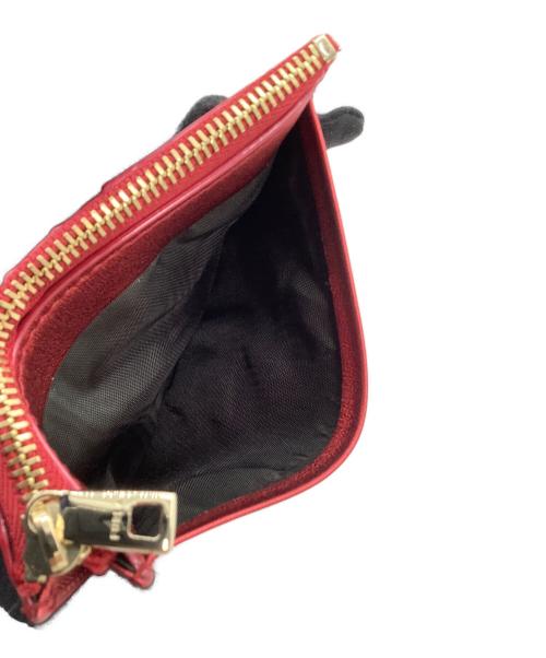FURLA（フルラ）FURLA (フルラ) カードケース CAMELIA レッドの古着・服飾アイテム