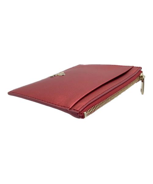 FURLA（フルラ）FURLA (フルラ) カードケース CAMELIA レッドの古着・服飾アイテム
