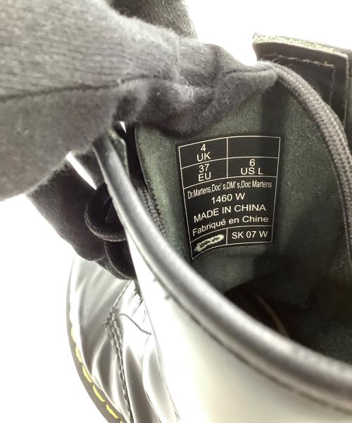 Dr.Martens（ドクターマーチン）Dr.Martens (ドクターマーチン) ブーツ 1460 8 ホールブーツ ブラック サイズ:EU37の古着・服飾アイテム