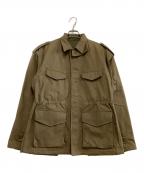 Vuja Deヴジャデ）の古着「ミリタリージャケット　Scinder Military Jacket」｜カーキ