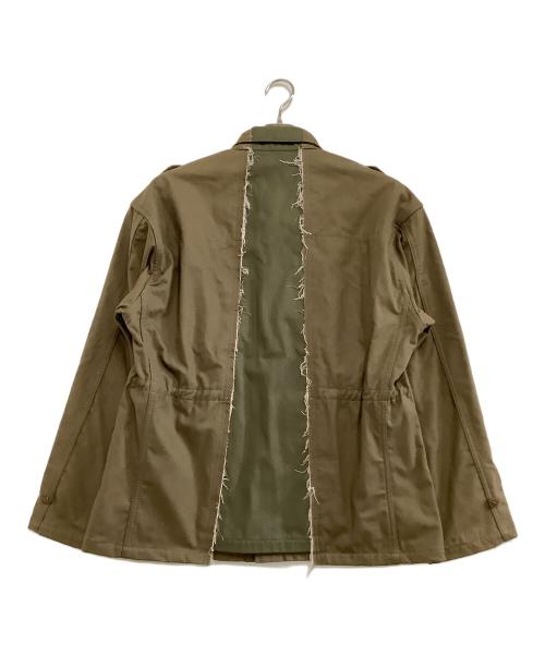 Vuja De（ヴジャデ）Vuja De (ヴジャデ) ミリタリージャケット　Scinder Military Jacket カーキ サイズ:Sの古着・服飾アイテム