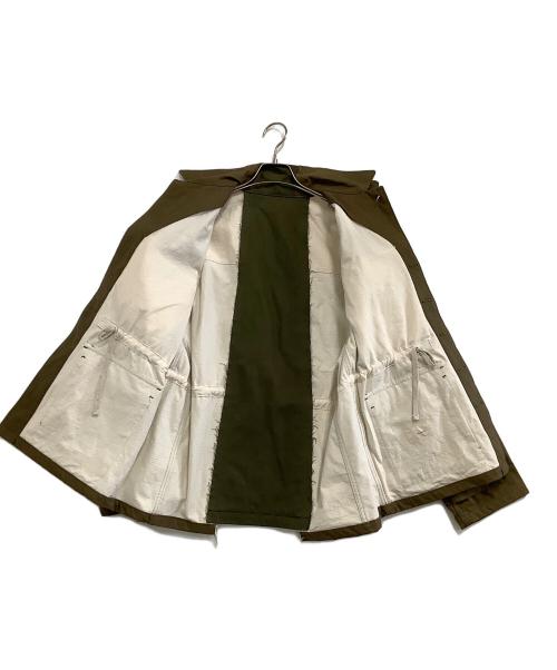 Vuja De（ヴジャデ）Vuja De (ヴジャデ) ミリタリージャケット　Scinder Military Jacket カーキ サイズ:Sの古着・服飾アイテム
