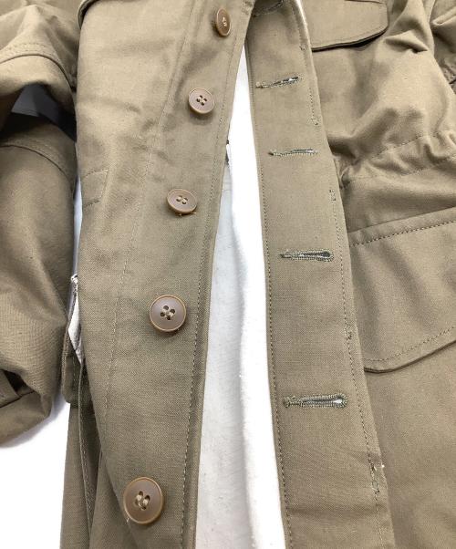 Vuja De（ヴジャデ）Vuja De (ヴジャデ) ミリタリージャケット　Scinder Military Jacket カーキ サイズ:Sの古着・服飾アイテム