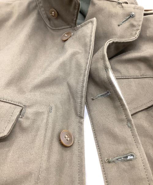 Vuja De（ヴジャデ）Vuja De (ヴジャデ) ミリタリージャケット　Scinder Military Jacket カーキ サイズ:Sの古着・服飾アイテム