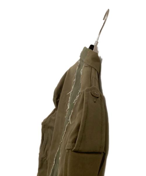 Vuja De（ヴジャデ）Vuja De (ヴジャデ) ミリタリージャケット　Scinder Military Jacket カーキ サイズ:Sの古着・服飾アイテム