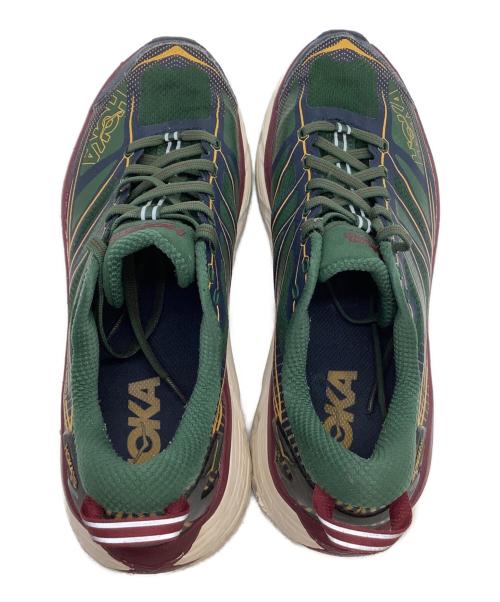 HOKAONEONE（ホカオネオネ）HOKAONEONE (ホカオネオネ) ローカットスニーカー U MAFATE SPEED 2 グリーン サイズ:28の古着・服飾アイテム