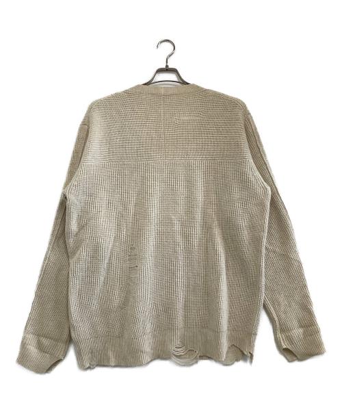 HELMUT LANG（ヘルムートラング）HELMUT LANG (ヘルムートラング) 厚手ニット ベージュ サイズ:Sの古着・服飾アイテム