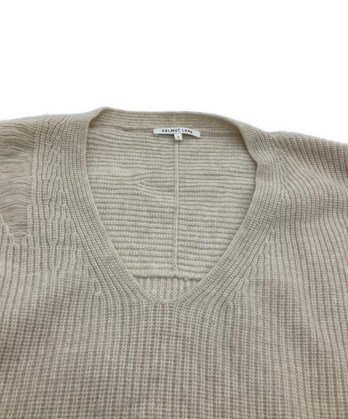 HELMUT LANG（ヘルムートラング）HELMUT LANG (ヘルムートラング) 厚手ニット ベージュ サイズ:Sの古着・服飾アイテム
