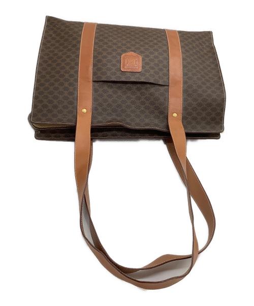 CELINE（セリーヌ）CELINE (セリーヌ) トートバッグ　マカダム ブラウンの古着・服飾アイテム