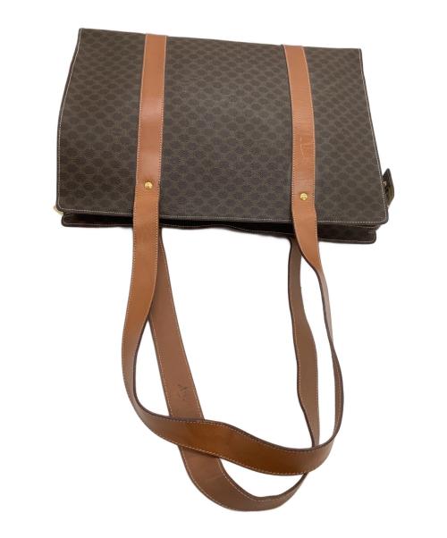 CELINE（セリーヌ）CELINE (セリーヌ) トートバッグ　マカダム ブラウンの古着・服飾アイテム