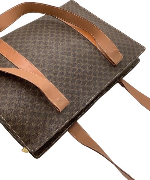 CELINE（セリーヌ）CELINE (セリーヌ) トートバッグ　マカダム ブラウンの古着・服飾アイテム