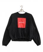 CDL TOKYOシー・ディー・エル）の古着「スウェット　BOX LOGO SWEATSHIRTS」｜ブラック