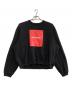 CDL TOKYO（シー・ディー・エル）の古着「スウェット　BOX LOGO SWEATSHIRTS」｜ブラック