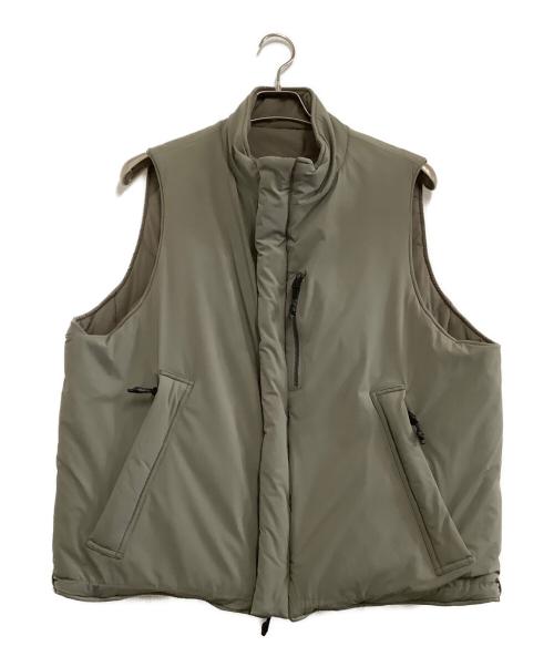 JOURNAL STANDARD relume（ジャーナルスタンダード レリューム）JOURNAL STANDARD relume (ジャーナルスタンダード レリューム) 中綿ベスト　リバーシブル カーキ サイズ:Lの古着・服飾アイテム