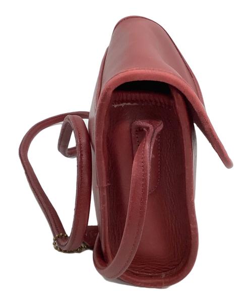 COACH（コーチ）COACH (コーチ) ショルダーバッグ　OLD COACH レッドの古着・服飾アイテム