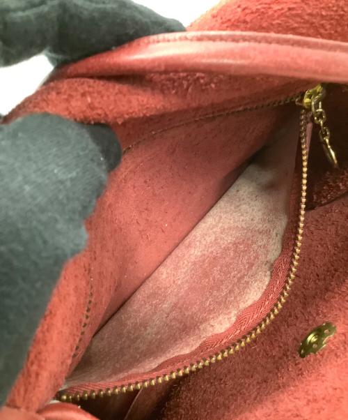 COACH（コーチ）COACH (コーチ) ショルダーバッグ　OLD COACH レッドの古着・服飾アイテム
